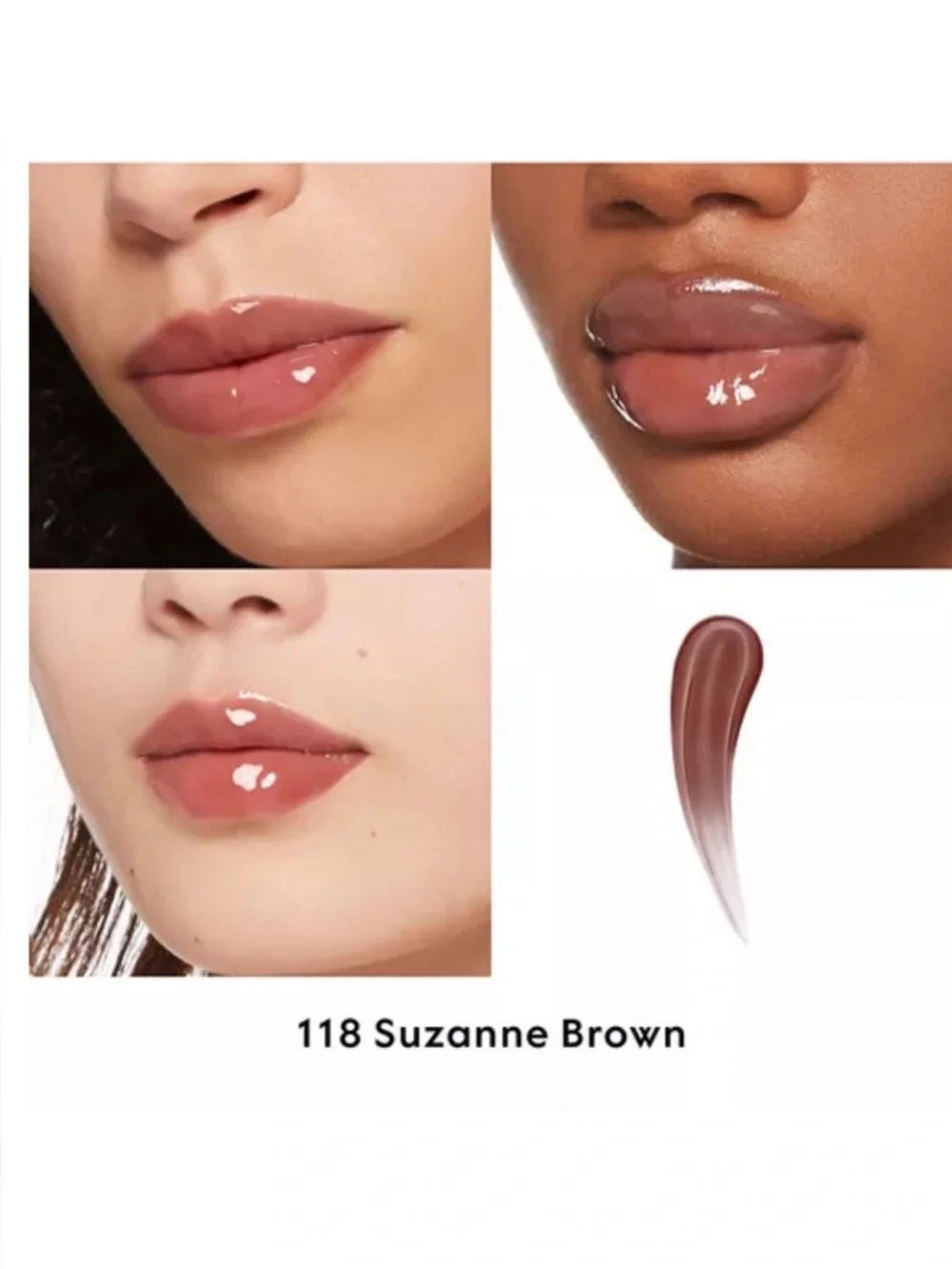 Gucci Suzanne Brown hydrating plumping Lip Gloss